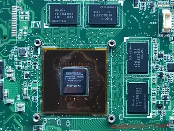 Świetna płyta główna do laptopa Asus N53SV chipset HM65 P/N N53SV płyta główna N12P-GS-A1 GT540M 2GB DDR3 w pełni przetestowany